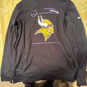 Men’s large Nike Dri-Fit Minnesota Vikings Hoodie